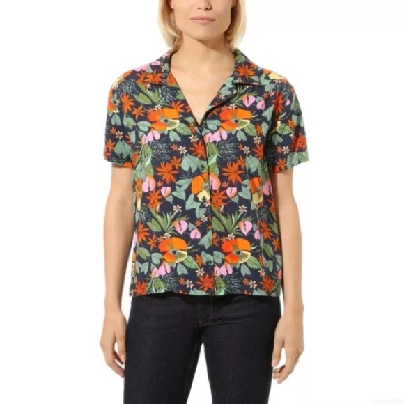 Vans Floral Short Sleeve Shirt - Multicolor - Picture 9 of 10